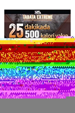 DVD-X25 Extreme - 25 Dakikada 500 Kalori Yakın