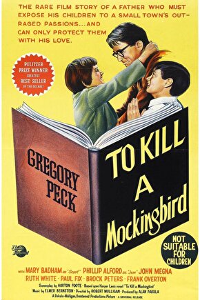 To Kill a Mockingbird (1962) 003 AFİŞ - POSTER