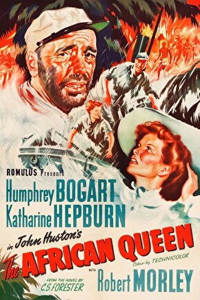 The African Queen (1952) 001 AFİŞ - POSTER