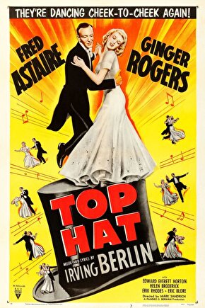 Top Hat (1935) 001 AFİŞ - POSTER
