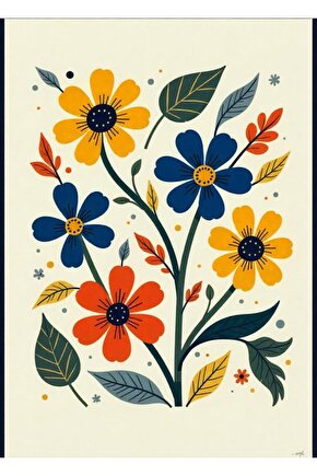 Çiçekli Ev Yolu Digital Art ( ÇERÇEVESİZ - ÇERÇEVE YOKTUR ) ( ULTRA HD ) FOLYO AFİŞ - POSTER