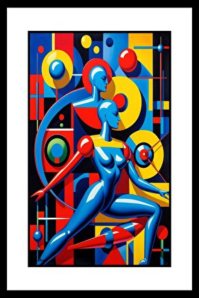 Uzaylı Kızlar Digital Art ( ÇERÇEVESİZ - ÇERÇEVE YOKTUR ) ( ULTRA HD ) FOLYO AFİŞ - POSTER