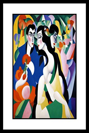 Aşıklar Matinesi Digital Art ( ÇERÇEVESİZ - ÇERÇEVE YOKTUR ) ( ULTRA HD ) FOLYO AFİŞ - POSTER