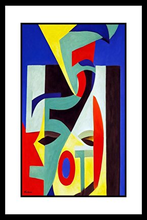 Soyut Çiçek Demeti Digital Art ( ÇERÇEVESİZ - ÇERÇEVE YOKTUR ) ( ULTRA HD ) FOLYO AFİŞ - POSTER