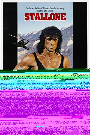 Rambo III (1988) AFİŞ - POSTER ( FOLYO ) - AFİŞ - POSTER