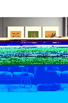 Matisse - Boho - Art Deco - Soyut - Doğa ( 3 lü Çerçevesiz ) Poster - Afiş - Tablo KR2C00690