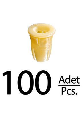 Mercedes W202 W210 C220 C230 C280 C36 E300 için Çıta Dübeli Klips - 100 Adet