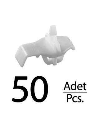 Mercedes 190 (W201) için Çamurluk Kaplama Klips - 50 Adet