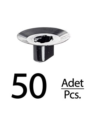 Renault Dacia Fiat için Bagaj Davlumbaz Klips - 50 Adet