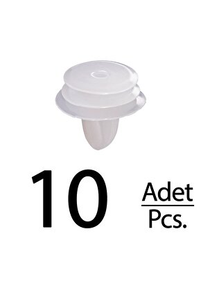 Lexus Toyota Mazda Suziki Mitsubishi için Döşeme Klips - 10 Adet