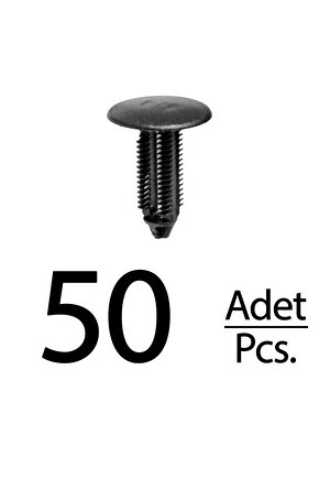 Ford Escort için Koltuk Bakalit Klips - 50 Adet