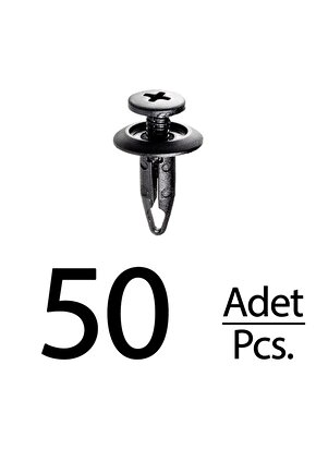 Ford C-Max Cougar Fiesta V Focus Puma Galaxy için Panjur Klips - 50 Adet