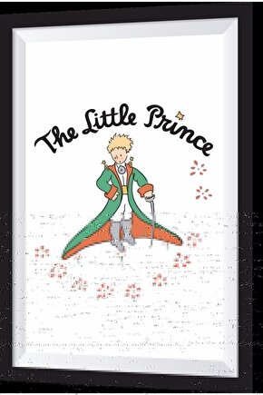 Küçük Prens Sanatsal Çerçeve Görünümlü Ahşap Tablo
