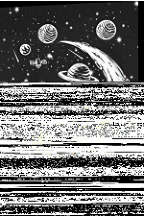 Uzayda Hayat Var Eğlenceli Astronot-17 Retro Ahşap Poster