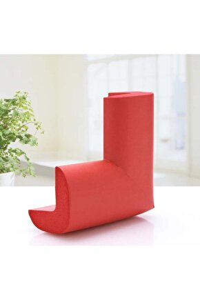 4lü Xxl Jumbo V Tipi Kırmızı Köşe Koruyucu