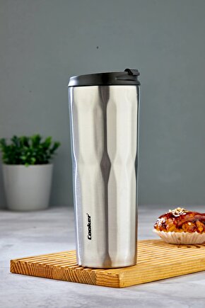 0.50 LT Paslanmaz Çelik Termos Kamp Ofis Piknik Termosu