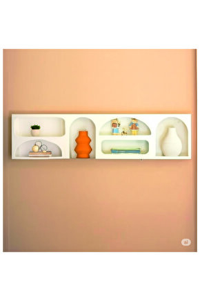 Bohem Modern Duvar RafıKitaplık