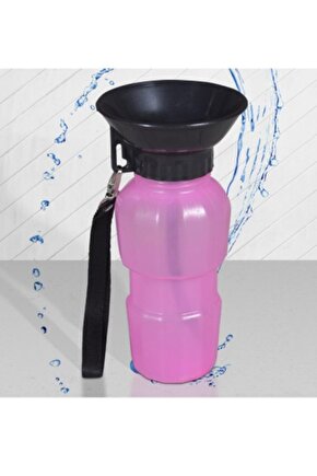 Köpek Su Matarası ,seyahat Su Kabı Pembe