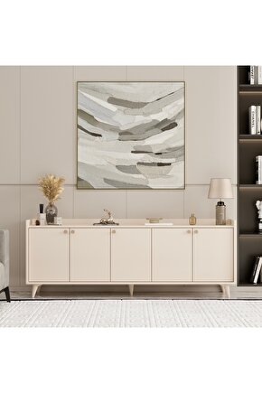 Melori Tv Sehpası, Konsol Bej