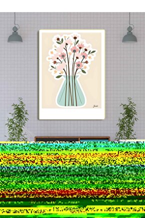 Matisse - Sanat - Soyut - Doğa - Yaşam ( Tekli Çerçevesiz ) Poster - Afiş - Tablo MKKM1223