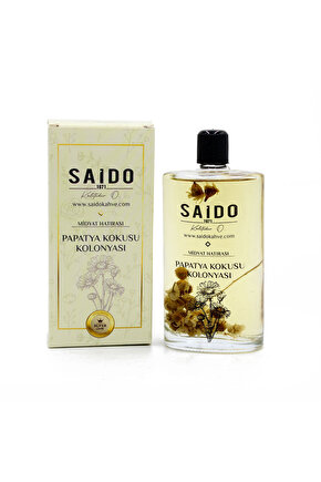 Saido Papatya Kokusu Kolonyası-doğal[vazelin Içeriği Ile Cildinizi Yumuşatır] (200 ML)