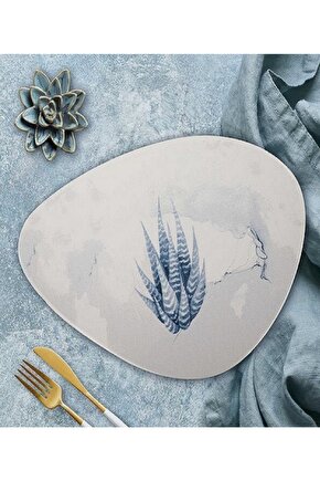 Blue Magic Oscar Servis Tabağı 35 Cm 6 Adet