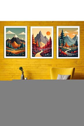 Mat Siyah İvory Zeytinlik 18 Cm 3 Adet