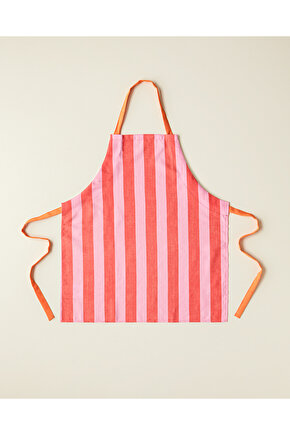 Summer Orange Polyester Mutfak Önlüğü 65x75 cm Kırmızı-Pembe