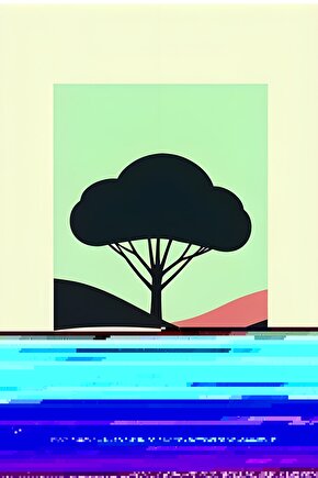 Marine Stripe Çift Kişilik Nevresim Seti Lacivert-Turuncu