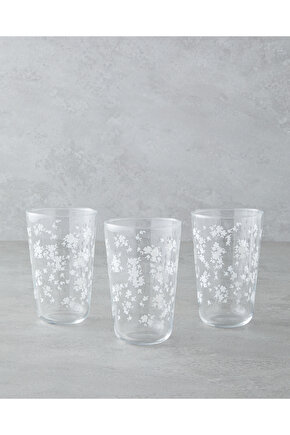 Coral Cam 3lü Bardak 400 ml Beyaz