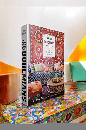 Siyah Beyaz Batik Desen Fularlı Şapka Bone