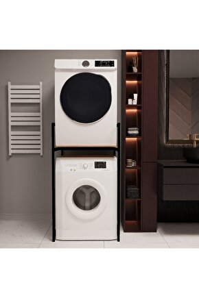 Banyo Rafı Çamaşır ve Kurutma Makinesi Dolabı Çam 1623