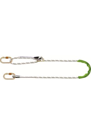 Konumlandırma Halatı Statik Ayarlı Çift Karabinalı