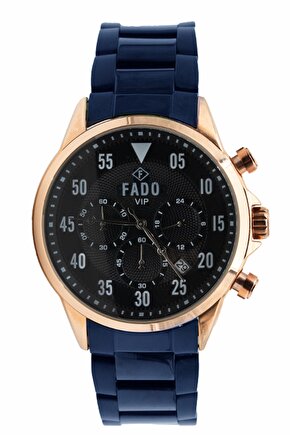 Rh 0032 Çelik Kordonlu Mavi Saat