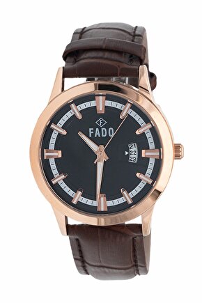 Rh 0017 Deri Kayışlı Saat