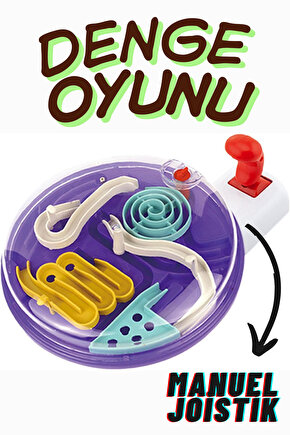 Oyuncak Manuel Joystick Denge Oyunu Konsantre ve Zeka Gelişimini Destekleyici Oyun