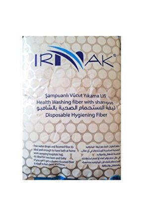 Şampuanlı Vücut Yıkama Lifi-hasta Temizleme Süngeri 20 Adet 5 Adet