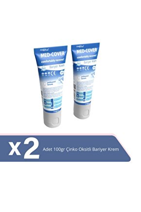 Çinko Oksit Bariyer Krem 100gr X 2 Adet