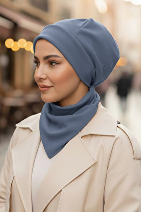 Nude Serisi Mavi Bere Bone ve Etol Takım