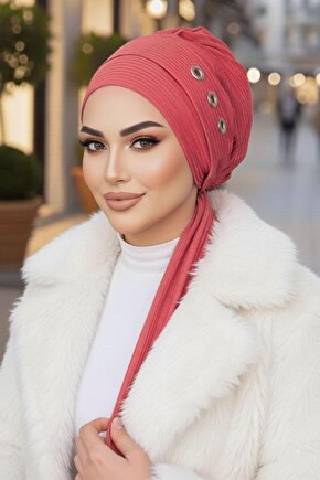 Gülkurusu Metal Detaylı Atkılı Bone