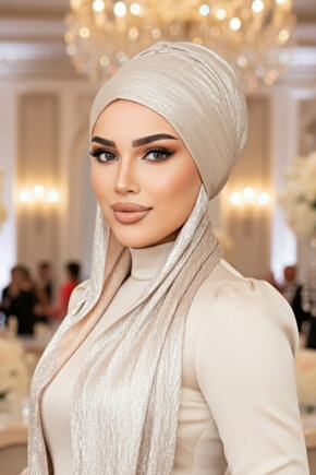 Rose Gold Kelebek Bone Şal