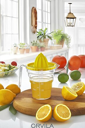 Masterchef Ölçülü Narenciye Sıkacağı 500 Ml. Portakal Sıkacağı ve Limon Sıkacağı