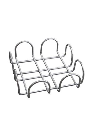 Gümüş Paslanmaz Metal Nihale Peçetelik