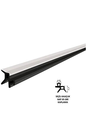Nat 05 Pimapen Pvc Pimapen Pencere Kapı Contası Fitili (Gri) (20 Metre)