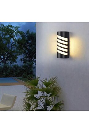 Radar Sensörlü, Elektrikle Çalışır, Karanlıkta Hareket Gördükçe Yanar 24 Watt Beyaz Işık Led Aplik