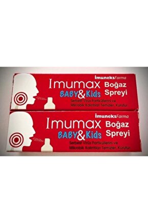 Imumax Baby & Kids Boğaz Spreyi 20ml*2adet