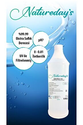 DİSTİLE SU 1000 ML 15 ADET