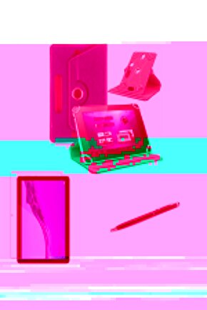 Casper VIA S48 8 Standlı Tablet Kılıfı+Nano Kırılmaz Ekran Koruyucu+Dokunmatik Kalem