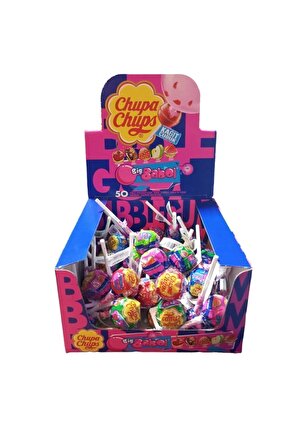 Chupa Big Babol Sakız Dolgulu Lolipop Şekerleme 12 G. * 50 Adetli