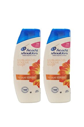 Head & Shoulders Kadınlara Özel Dökülme Karşıtı Şampuan 72 Saat Kepeksiz 350 ML X 2 Adet